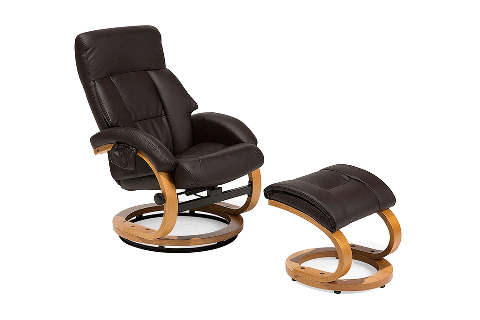 Massagefåtölj Brun -
