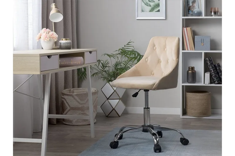 Parrish Kontorstol - Beige - Møbler - Stoler & lenestoler - Kontorstol & skrivebordsstol