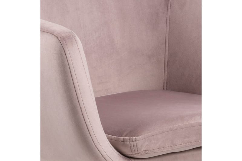 Samlar Kontorstol VIC-stoff - Rød / Svart - Møbler - Stoler & lenestoler - Kontorstol & skrivebordsstol