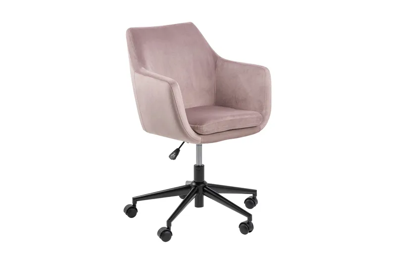 Samlar Kontorstol VIC-stoff, Rød / Svart