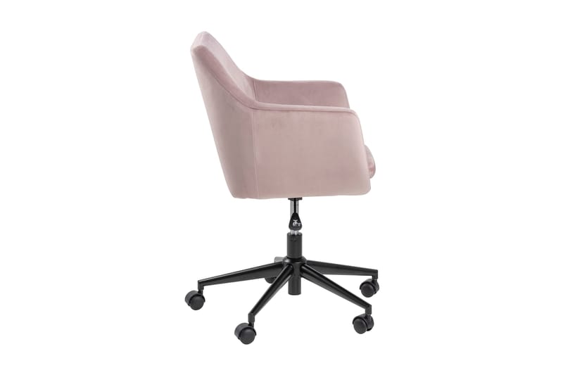 Samlar Kontorstol VIC-stoff - Rød / Svart - Møbler - Stoler & lenestoler - Kontorstol & skrivebordsstol