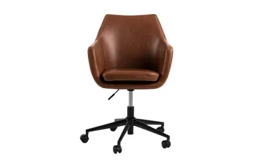 Samlar Kontorstol Vintage - Brun/Svart - Møbler - Stoler & lenestoler - Kontorstol & skrivebordsstol