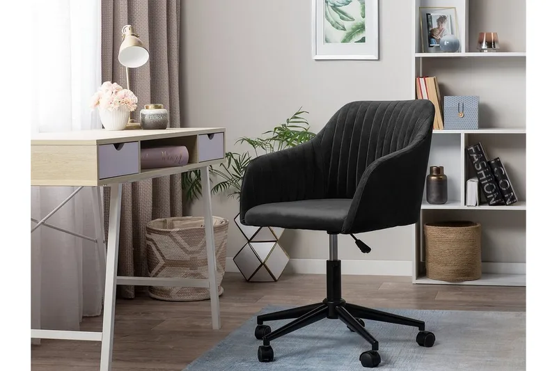 Venezia Kontorstol - Svart - Møbler - Stoler & lenestoler - Kontorstol & skrivebordsstol