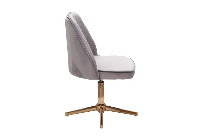 Willowdale kontorstol - Grå / Gull - Møbler - Stoler & lenestoler - Kontorstol & skrivebordsstol