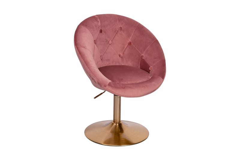 Willowdale kontorstol - Mørkerosa / gull - Møbler - Stoler & lenestoler - Kontorstol & skrivebordsstol