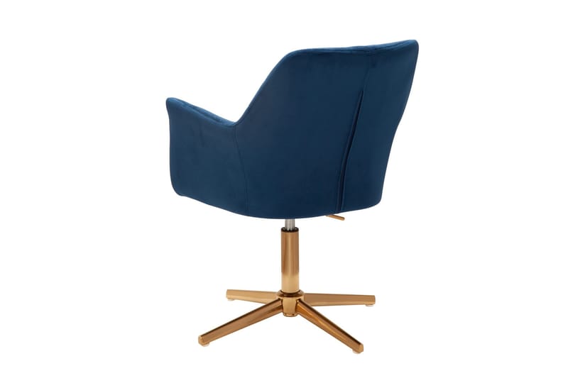 Willowdale kontorstol med armlener - Mørkeblå / gull - Møbler - Stoler & lenestoler - Kontorstol & skrivebordsstol