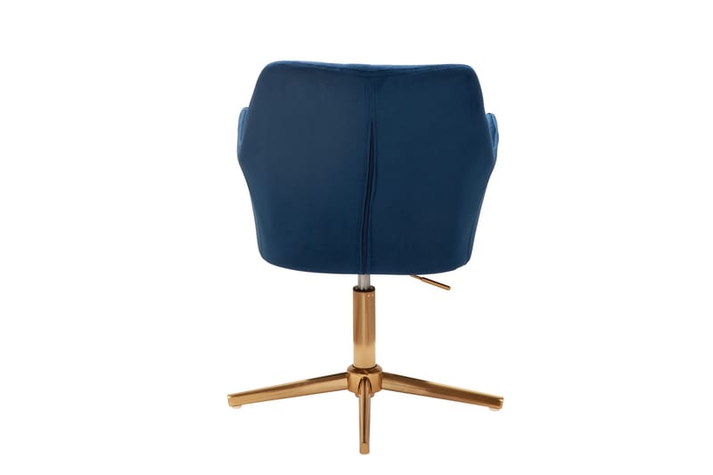 Willowdale kontorstol med armlener - Mørkeblå / gull - Møbler - Stoler & lenestoler - Kontorstol & skrivebordsstol