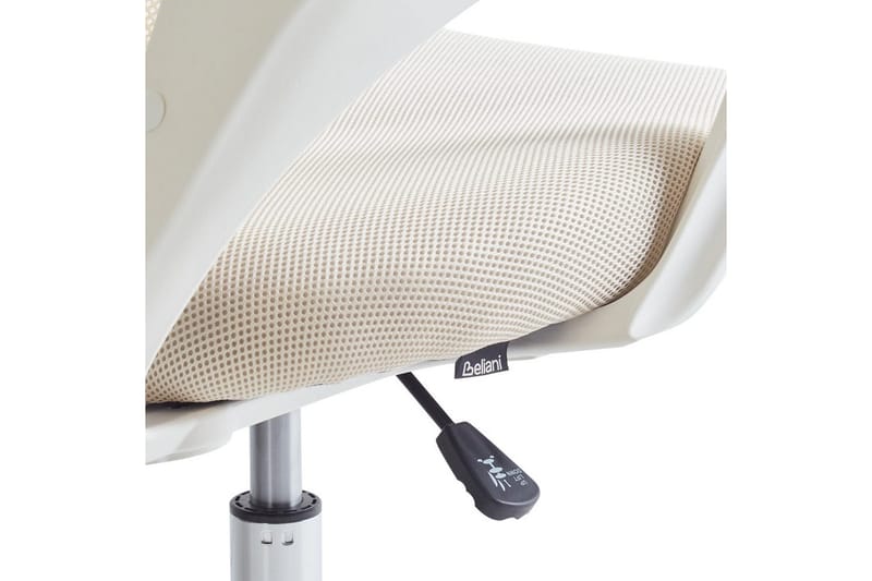 Kontorstol Solid - Beige, Sølv, Hvit - Møbler - Stoler & lenestoler - Kontorstol & skrivebordsstol