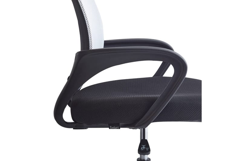 Kontorstol Solid - Svart, hvit, sølv - Møbler - Stoler & lenestoler - Kontorstol & skrivebordsstol