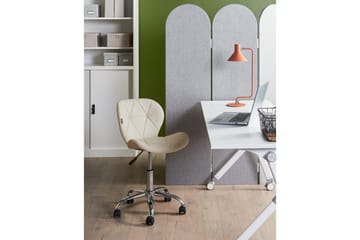 Kontorstol Valetta Beige - Beige - Møbler - Stoler & lenestoler - Kontorstol & skrivebordsstol