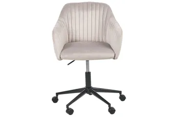 Kontorstol Venice Beige/svart - Beige/svart - Møbler - Stoler & lenestoler - Kontorstol & skrivebordsstol