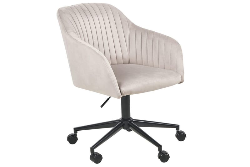 Kontorstol Venice Beige/svart - Beige/svart - Møbler - Stoler & lenestoler - Kontorstol & skrivebordsstol