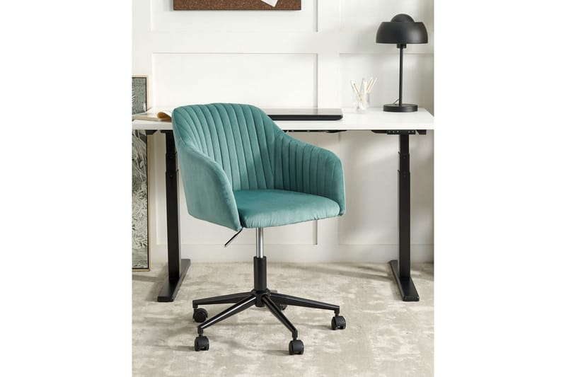 Kontorstol Venice Grønn/svart - Grønn/svart - Møbler - Stoler & lenestoler - Kontorstol & skrivebordsstol