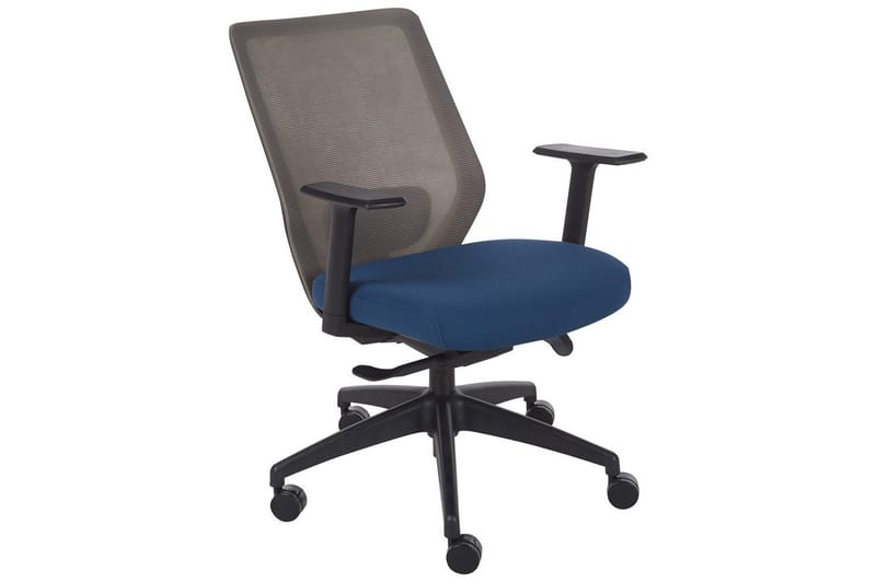 Kontorstol Virtuoso Blå/Svart/Grå - Blå/Svart/Grå - Møbler - Stoler & lenestoler - Kontorstol & skrivebordsstol