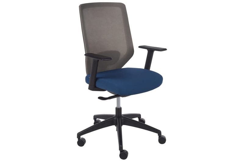 Kontorstol Virtuoso Blå/Svart/Grå - Blå/Svart/Grå - Møbler - Stoler & lenestoler - Kontorstol & skrivebordsstol