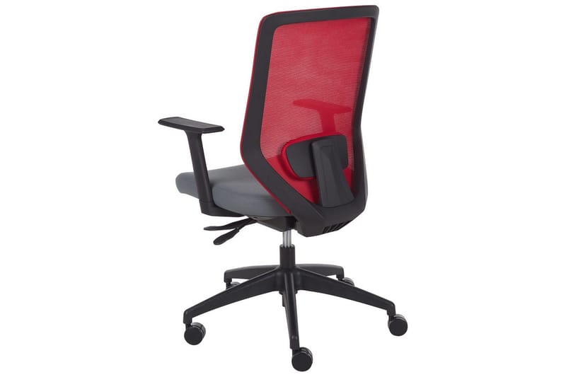 Kontorstol Virtuoso Rød/grå/svart - Rød/grå/svart - Møbler - Stoler & lenestoler - Kontorstol & skrivebordsstol