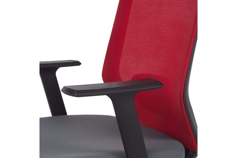 Kontorstol Virtuoso Rød/grå/svart - Rød/grå/svart - Møbler - Stoler & lenestoler - Kontorstol & skrivebordsstol