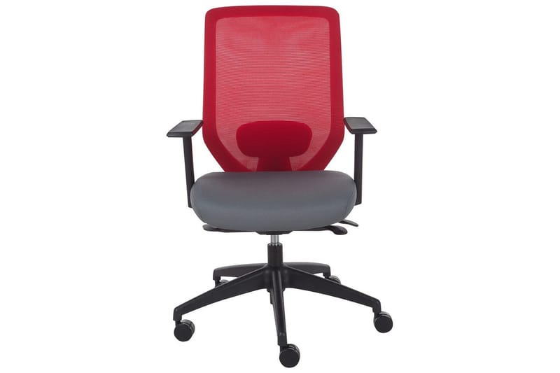 Kontorstol Virtuoso Rød/grå/svart - Rød/grå/svart - Møbler - Stoler & lenestoler - Kontorstol & skrivebordsstol