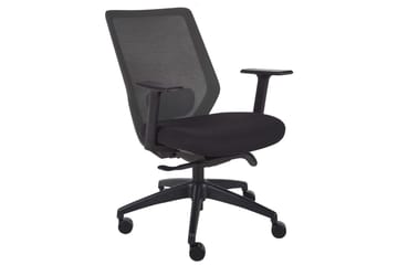 Kontorstol Virtuoso Svart/Beige - Svart/Beige - Møbler - Stoler & lenestoler - Kontorstol & skrivebordsstol