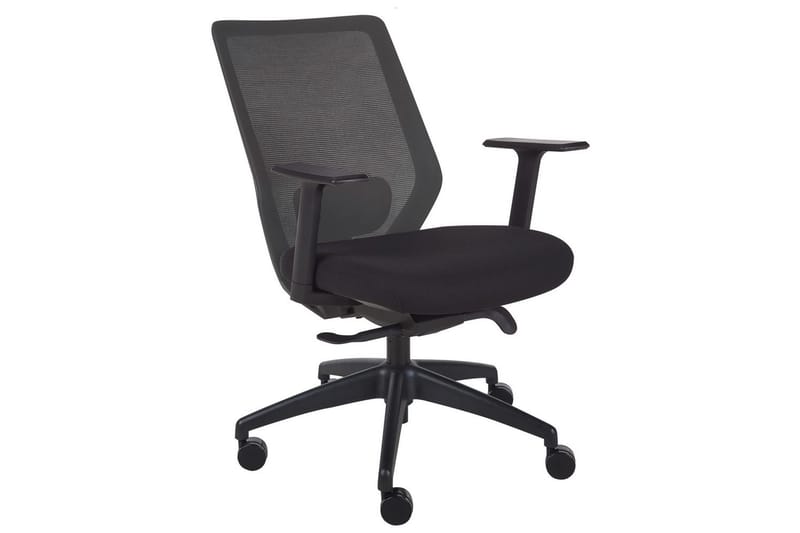 Kontorstol Virtuoso Svart/Beige - Svart/Beige - Møbler - Stoler & lenestoler - Kontorstol & skrivebordsstol