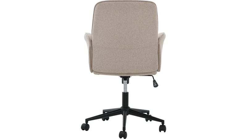 Kontorstol Ylvara Lav Rygg - Beige - Møbler - Stoler & lenestoler - Kontorstol & skrivebordsstol