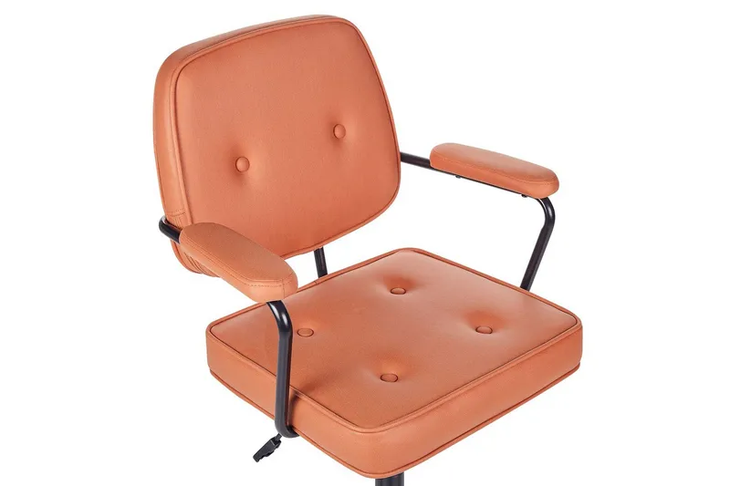 Kontorstol Pawnee Oransje/Svart - Oransje/Svart - Møbler - Stoler & lenestoler - Kontorstol & skrivebordsstol