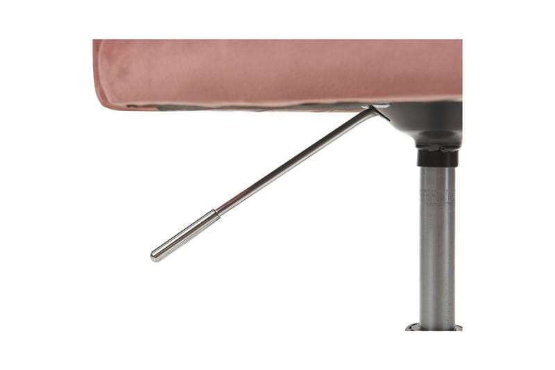 Kontorstol Parrish Rosa/svart/sølv - Rosa/svart/sølv - Møbler - Stoler & lenestoler - Kontorstol & skrivebordsstol