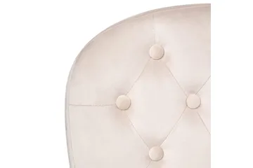 Kontorstol Princess - Beige, Sølv, Svart - Møbler - Stoler & lenestoler - Kontorstol & skrivebordsstol