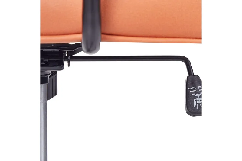 Kontorstol Pawnee Oransje/Svart - Oransje/Svart - Møbler - Stoler & lenestoler - Kontorstol & skrivebordsstol