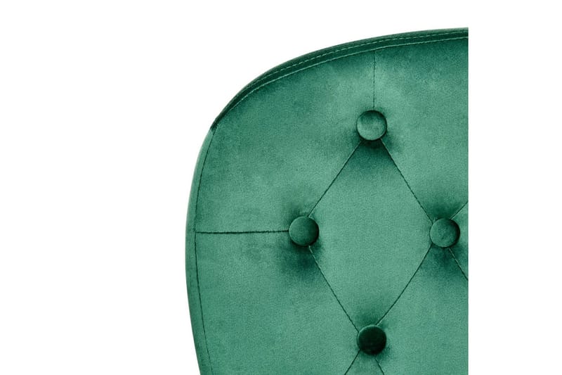 Kontorstol Princess - Grønn, sølv, svart, Grønn, Sølv, Svart - Møbler - Stoler & lenestoler - Kontorstol & skrivebordsstol