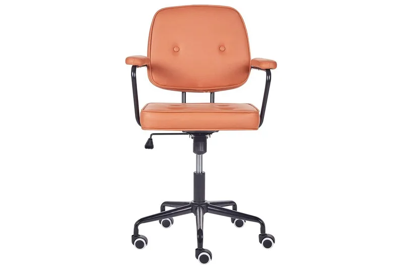 Kontorstol Pawnee Oransje/Svart - Oransje/Svart - Møbler - Stoler & lenestoler - Kontorstol & skrivebordsstol