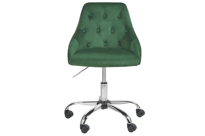 Kontorstol Parrish Grønn/svart/sølv - Grønn/svart/sølv - Møbler - Stoler & lenestoler - Kontorstol & skrivebordsstol