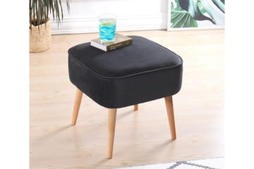 Anaro Sittepuff 45 cm Rektangulær - Mørkegrå - Møbler - Stoler & lenestoler - Krakk - Puff