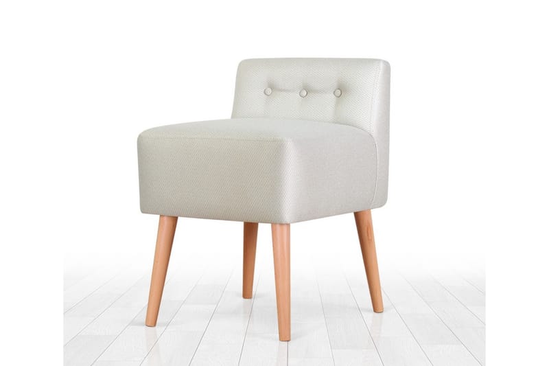 Anaro Sittepuff 43 cm Rektangulær - Beige - Møbler - Stoler & lenestoler - Krakk - Puff