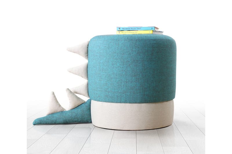 Anaro Sittepuff Rund, Blå