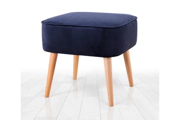 Anaro Sittepuff 45 cm Rektangulær - Marineblå - Møbler - Stoler & lenestoler - Krakk - Puff