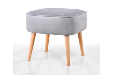 Anaro Sittepuff 45 cm Rektangulær - Lys grå - Møbler - Stoler & lenestoler - Krakk - Puff