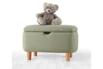 Anaro Puff 61 cm Rektangulær - Grønn - Møbler - Stoler & lenestoler - Krakk - Puff