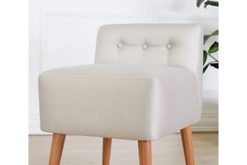 Anaro Sittepuff 43 cm Rektangulær - Beige - Møbler - Stoler & lenestoler - Krakk - Puff
