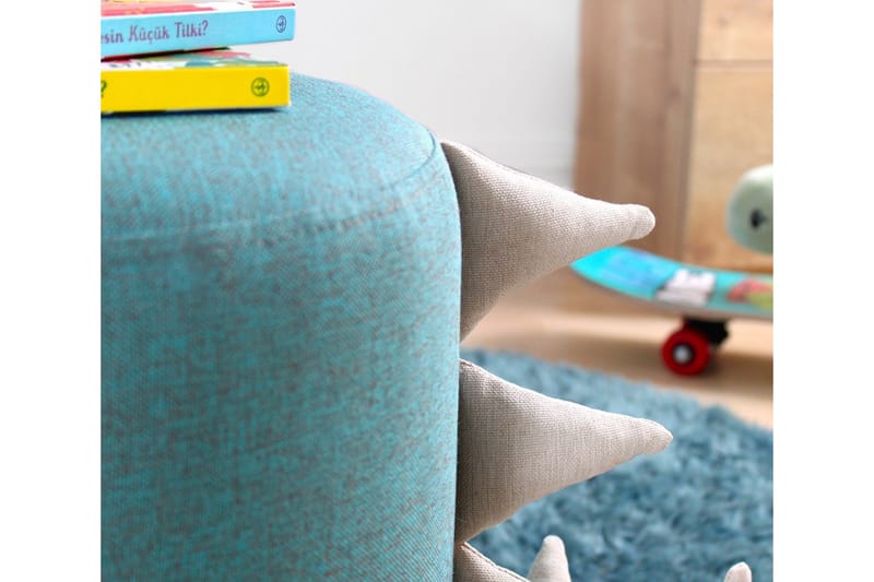 Anaro Sittepuff Rund - Blå - Møbler - Stoler & lenestoler - Krakk - Puff