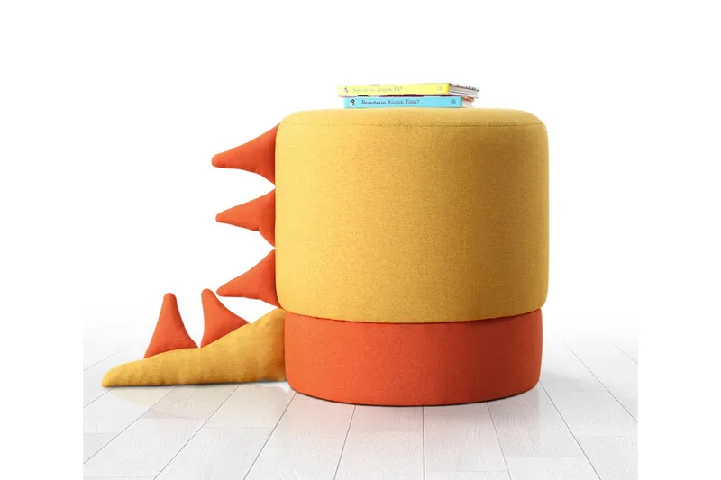 Anaro Sittepuff Rund, Gul