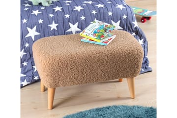 Anaro Puff 61 cm Rektangulær - Brun - Møbler - Stoler & lenestoler - Krakk - Puff
