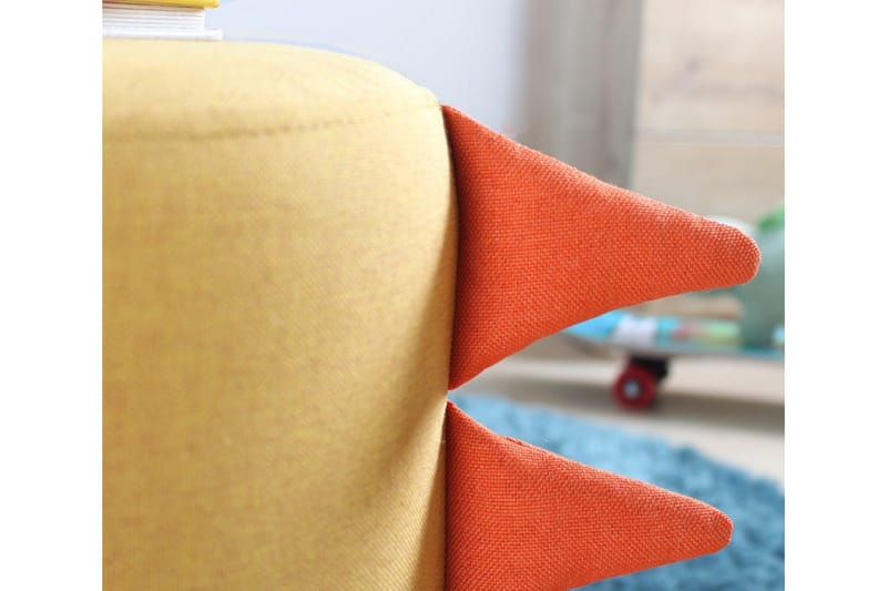 Anaro Sittepuff Rund - Gul - Møbler - Stoler & lenestoler - Krakk - Puff