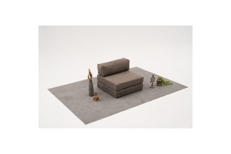 1-seters Sofa Selorbury Hvil Grå - Grå - Møbler - Stoler & lenestoler - Krakk - Puff