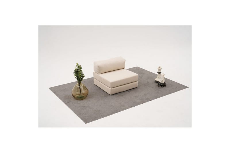 1-seters Sofa Selorbury Hvil Krem - Krem - Møbler - Stoler & lenestoler - Krakk - Puff