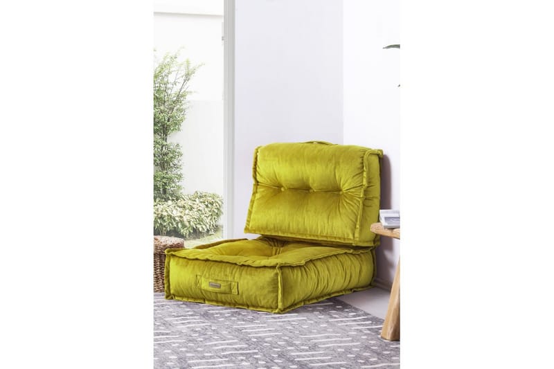 1-seters Sofa Wenarport Lime - Lime - Møbler - Stoler & lenestoler - Krakk - Puff