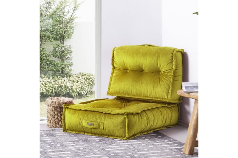 1-seters Sofa Wenarport Lime - Lime - Møbler - Stoler & lenestoler - Krakk - Puff