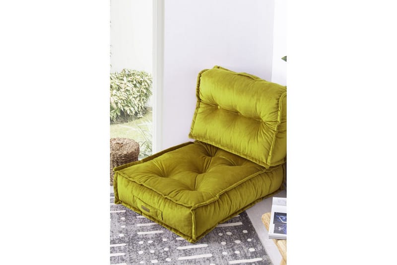 1-seters Sofa Wenarport Lime - Lime - Møbler - Stoler & lenestoler - Krakk - Puff