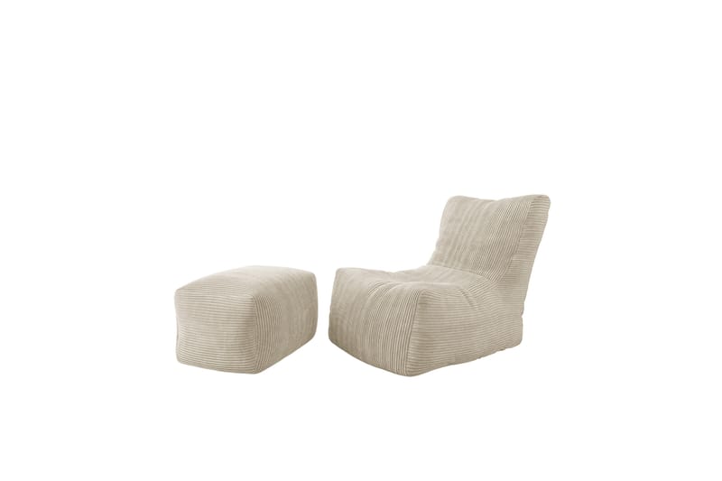 Afridi Sittepuff Utendørs 100 cm - Beige - Møbler - Stoler & lenestoler - Krakk - Puff