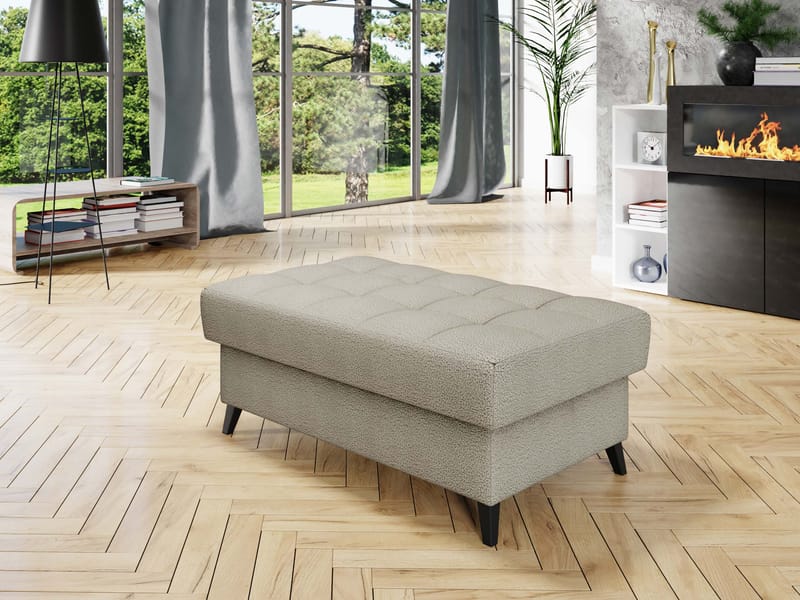 Amshyttan Fotskammel 106 cm - Beige - Møbler - Stoler & lenestoler - Krakk - Fotskammel